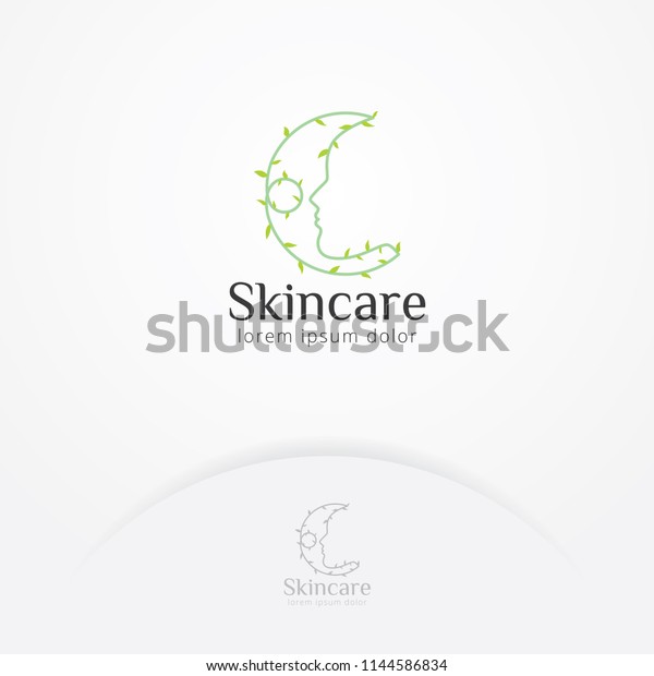 Beauty Skin Care Logo Vector Illustration Stock Vector Royalty