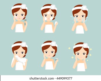 beauty skincare step