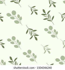 Beauty soft seamless floral pattern vector illustrations