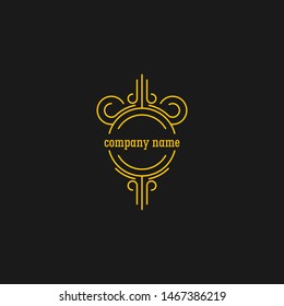 beauty sophisticated logo design vector