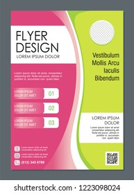 Beauty Spa Flyer Template Design with lovely and stylish design 