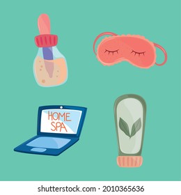 beauty spa home essence objects