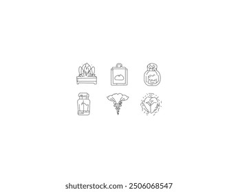 beauty and spa icon set illustrations, Royalty-Free Vector Graphics and Clip Art Beauty icon icon set, Beauty, Icons Get this image full set line art design.