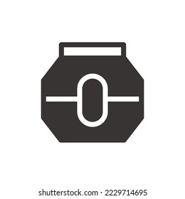 beauty and spa icon. vector design care for female beauty body.

