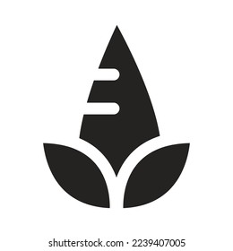 beauty and spa icon. vector design care for female beauty body. Glyph solid, silhouette icon