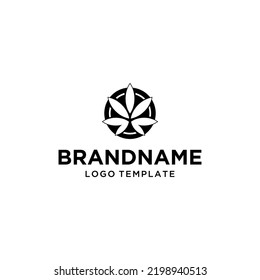 Spa De Belleza Con Vector Con Logotipo De Hoja Resumen