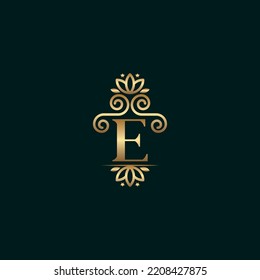 beauty spa letters logos E