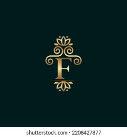 beauty spa letters logos F