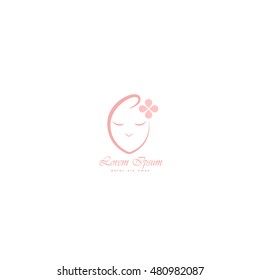 Beauty or spa logo concept vector design