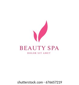 Beauty spa logo design