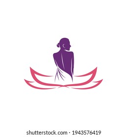 Beauty Spa Logo Design Vektorgrafik, Creative Spa Logo Design-Design-Design-Vorlage, Symbole
