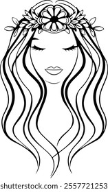 Beauty spa logo design vector on a white background.