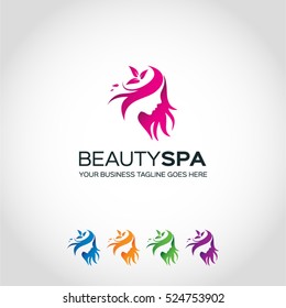 Beauty Spa Logo Template...