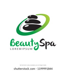 Beauty Spa Logo Template Design Vector, Emblem, Concept Design, Creative Symbol, Icon