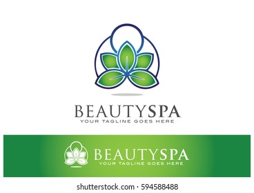 Beauty Spa Logo Template Design Vector