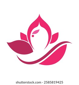 Beauty, spa logo vector art illustration