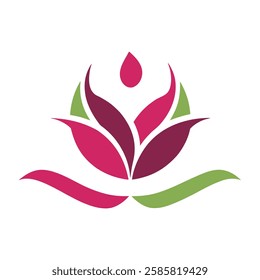 Beauty, spa logo vector art illustration