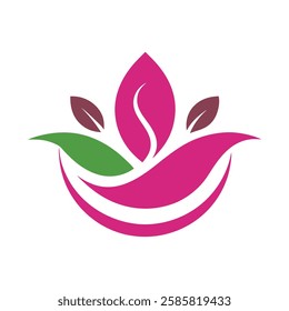 Beauty, spa logo vector art illustration