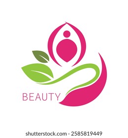 Beauty, spa logo vector art illustration