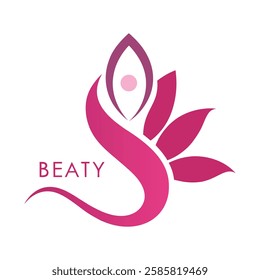 Beauty, spa logo vector art illustration