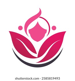 Beauty, spa logo vector art illustration