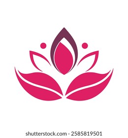 Beauty, spa logo vector art illustration