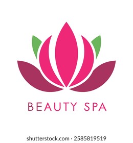 Beauty, spa logo vector art illustration