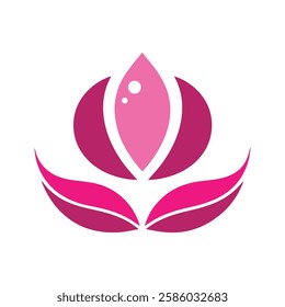 Beauty spa logo vector art illustration