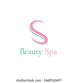 diseño de ilustración vectorial del logotipo de spa de belleza