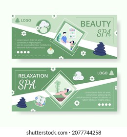 Beauty Spa and Yoga Banner Editable of Square Background Suitable for Social media, Feed, Card, Greetings, Print and Web Internet Ads