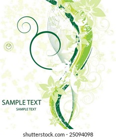 Beauty spring card