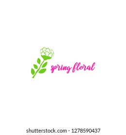 Beauty Spring Floral Logo Template