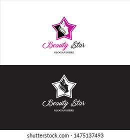 Beauty Star Logo in Vector
