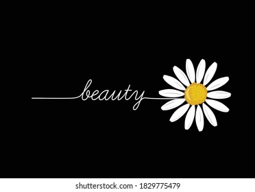 beauty stay positive. vector illustration design for fashion graphics, t shirt prints, posters etc
stationery,mug,t shirt,phone case  fashion style trend spring summer print pattern positive
