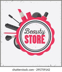 beauty store emblem