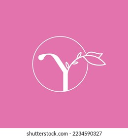 BEAUTY STUDIO LOGO LETTER Y