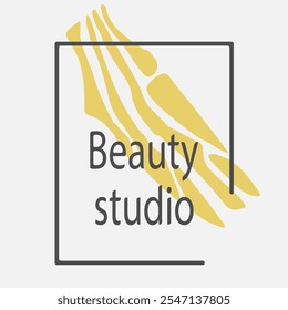 Beauty Studio Logo. Vector Graphics