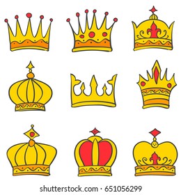 Beauty style crown elegant set