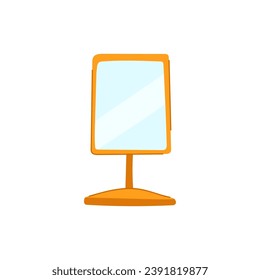 beauty table mirror cartoon