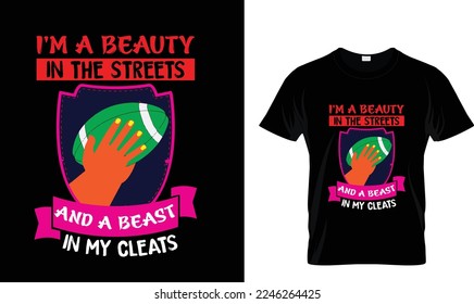 I'M A BEAUTY IN THE..T-shirt design