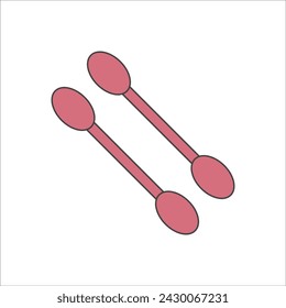 Schönheitstool-Symbol-Logo-Vektor-Design
