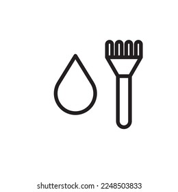 herramientas de belleza vector para presentación de iconos de símbolos de sitio web