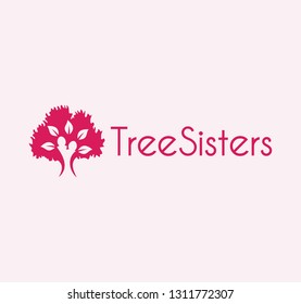 Beauty Tree Sisters Stock Vector (Royalty Free) 1311772307 | Shutterstock