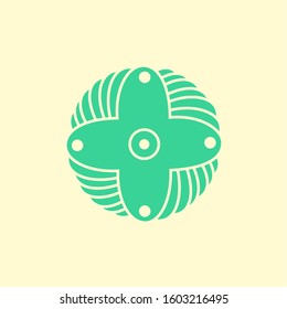 Beauty Vector Flower Design Logo Template Icon