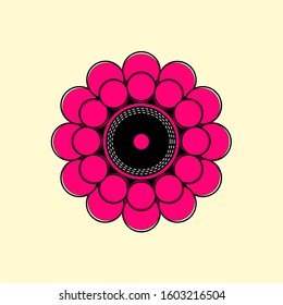 Beauty Vector Flower Design Logo Template Icon