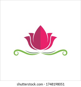 Beauty Vector flowers design logo Template icon