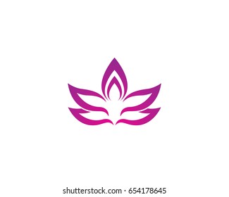 Beauty Vector flowers design logo Template icon