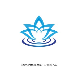 Beauty Vector flowers design logo Template icon