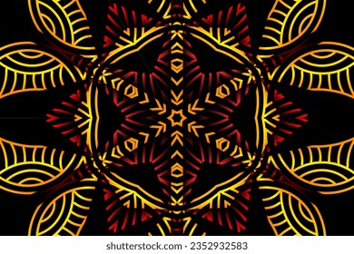 Beauty vector graphic beautiful geometric line art with a luxurious and dynamic design resembling a cobweb

