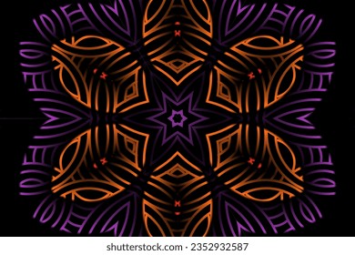 Beauty vector graphic beautiful geometric line art with a luxurious and dynamic design resembling a cobweb

